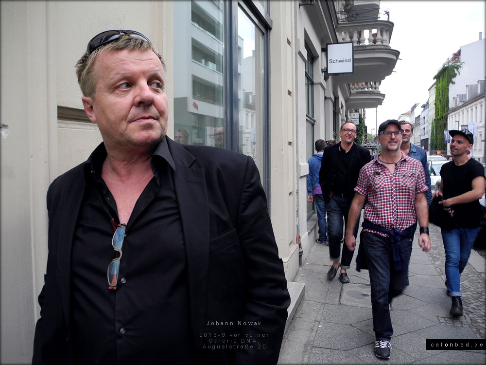Johann Nowak, Galerist, 2013