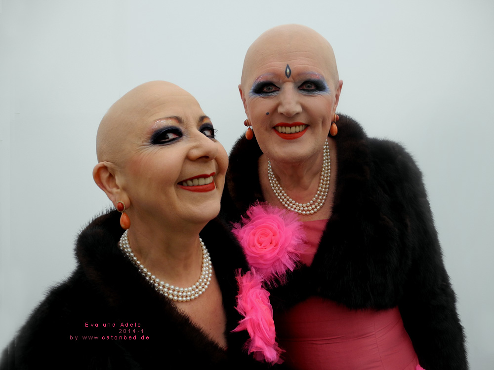 Eva und Adele, (c) www.catonbed.de