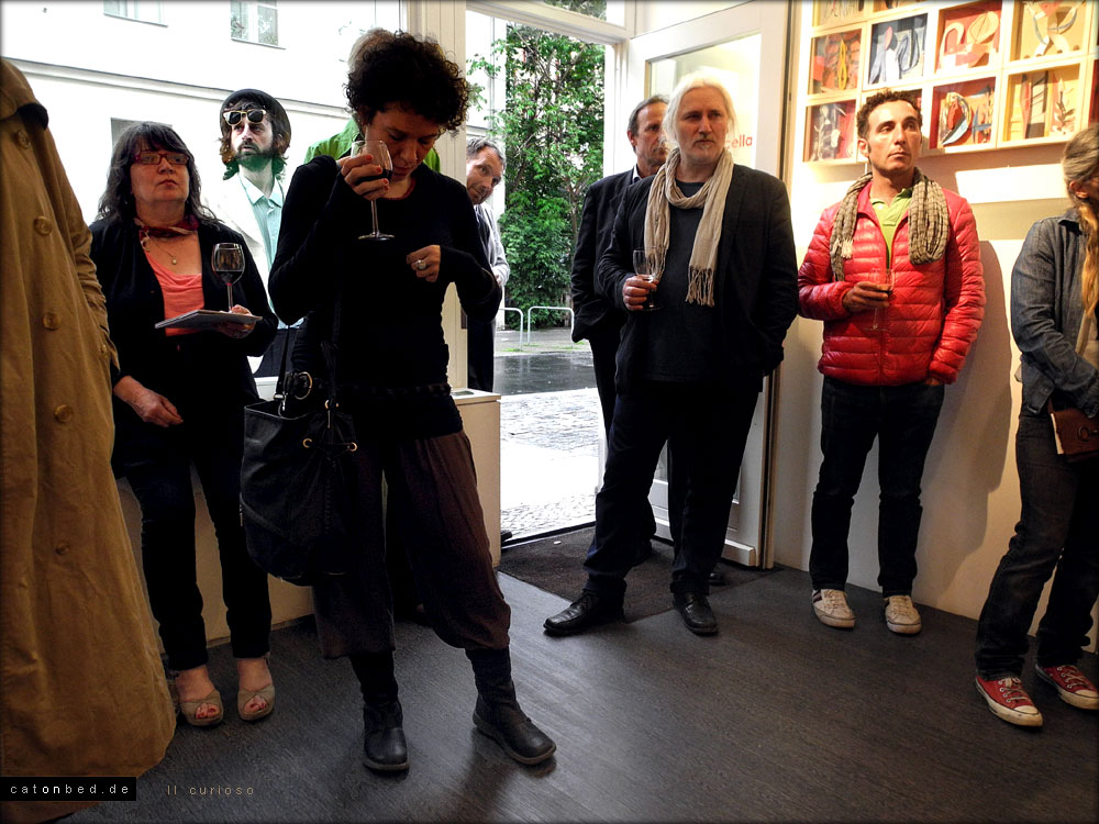 Ausstellung T. Cascella in Berlin ...... der Neugierige
