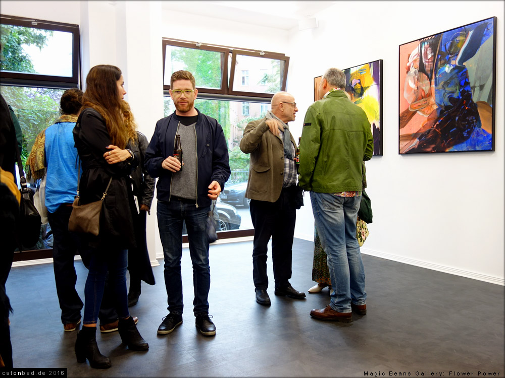 Flower Power:  Magic Beans Gallery,