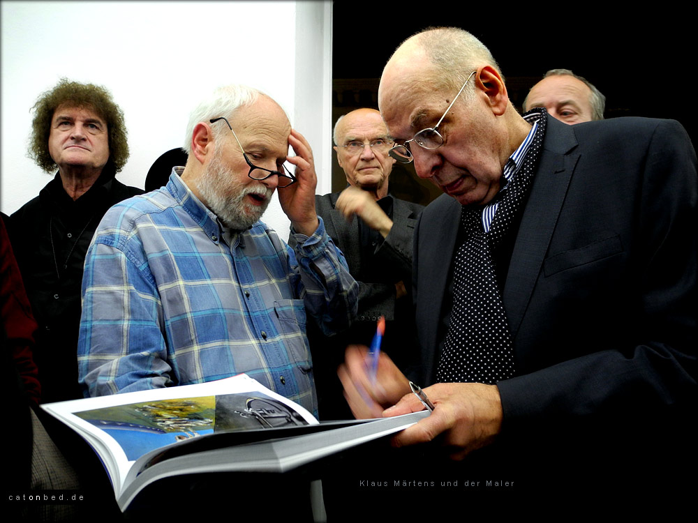 Klaus Märtens, Galerist Taube