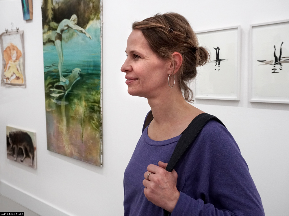 Die K&uuml;nstlerin Steffi Weigel