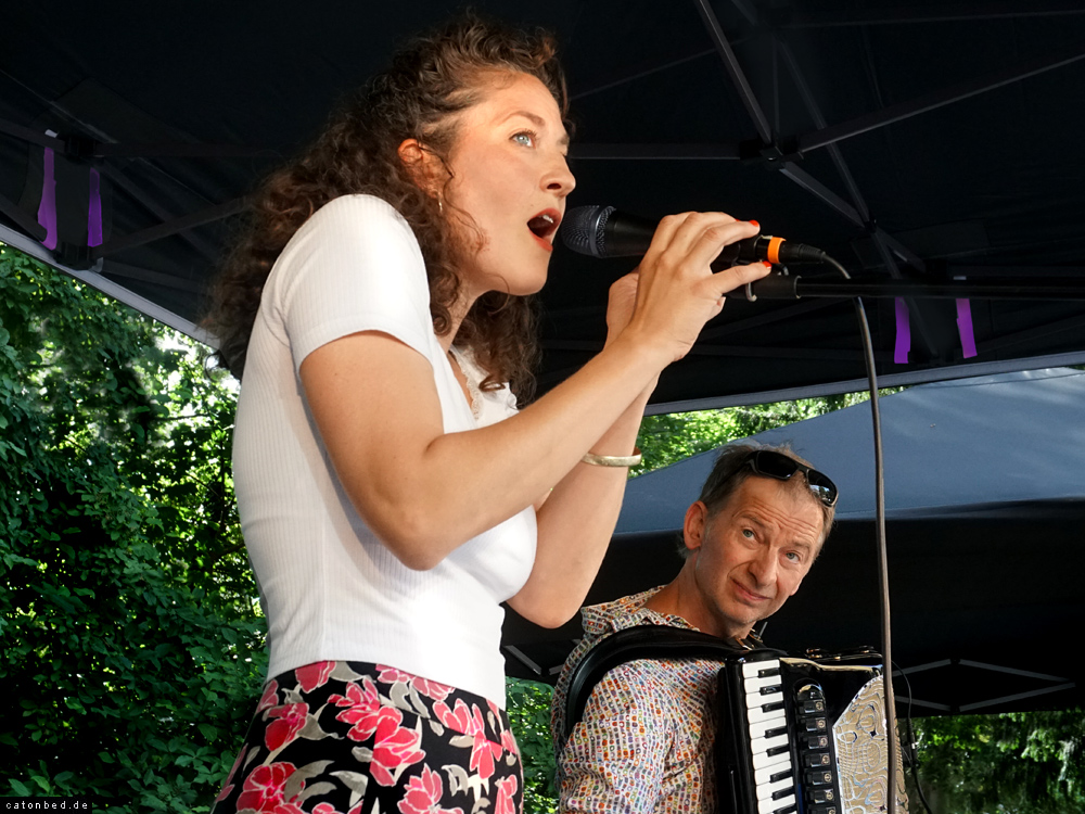 Schwartzsche Villa, Sommerfest - NOMIKA, franz. Chancons