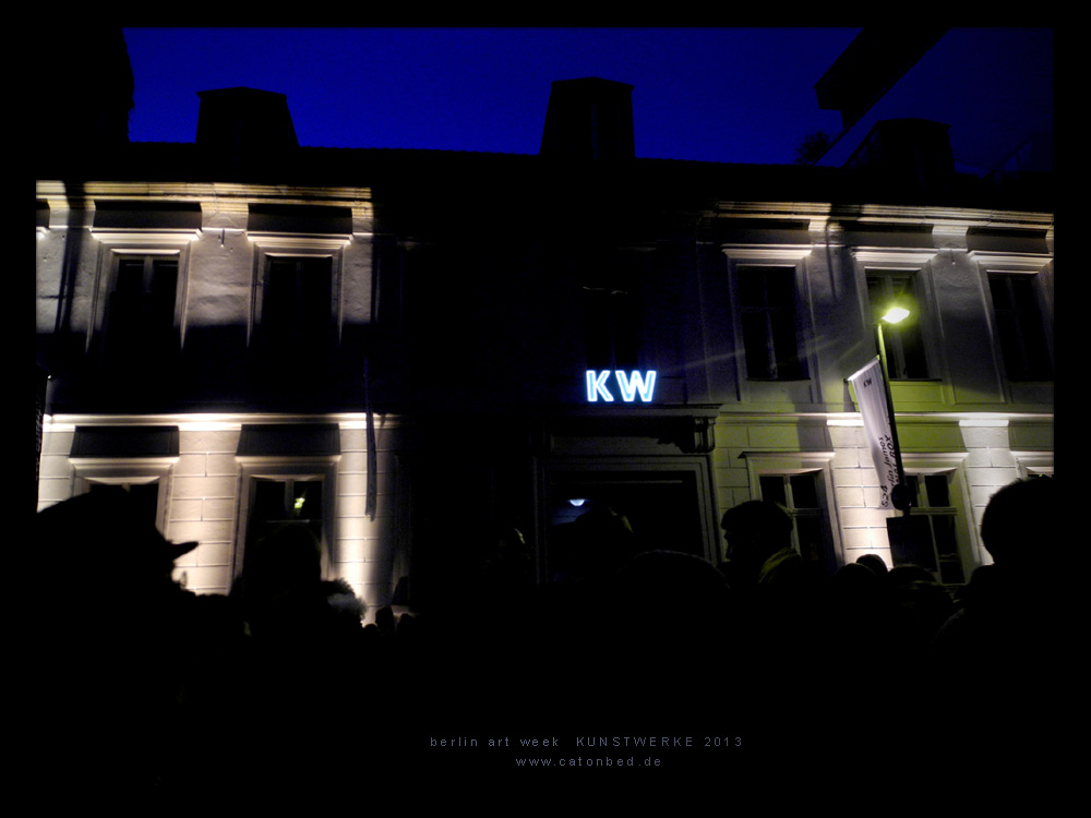 KW. berlin art week 2013, Auguststraße 2013