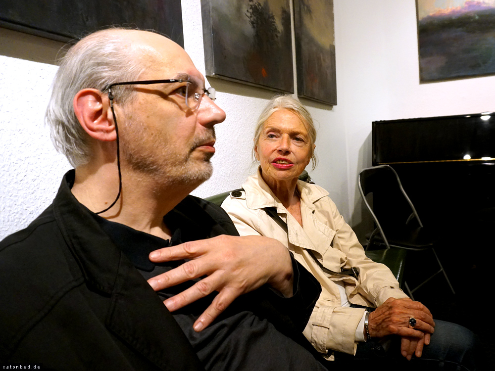 Peter Fabian, Fotograf und Verleger und die Autorin Katja Schreiber