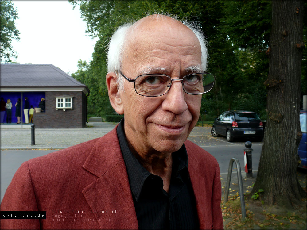 Jürgen Tomm, Journalist / Buchhändlerkeller 2011.
