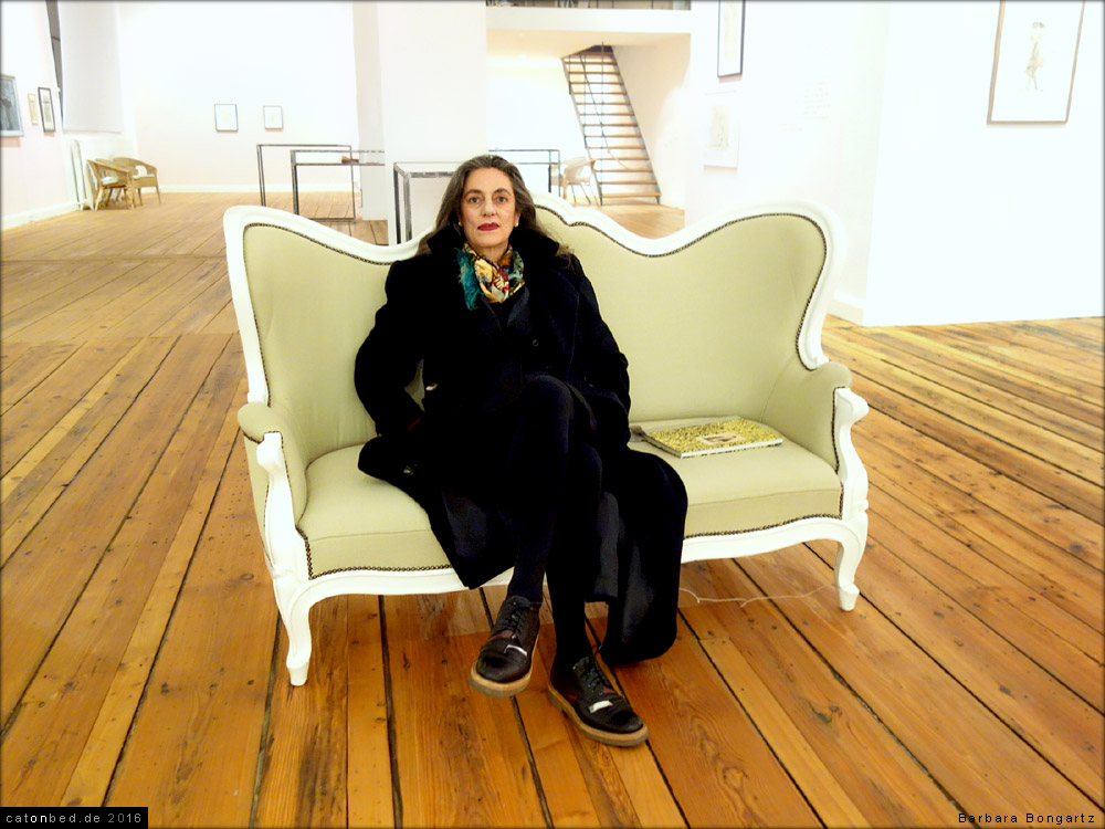 Barbara Bongartz, Autorin in der Camarostiftung, Berlin, 2016