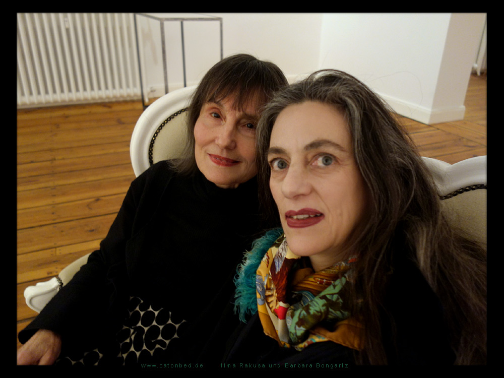 Ilma Rakusa und Barbara Bongartz, Autorin in der Camarostiftung, Berlin, 2016