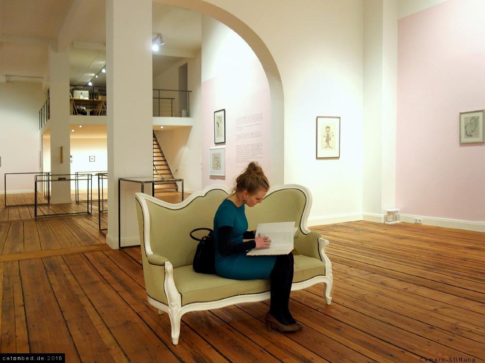 Unika Z&uuml;rn in der Camarostiftung, Berlin, 2016