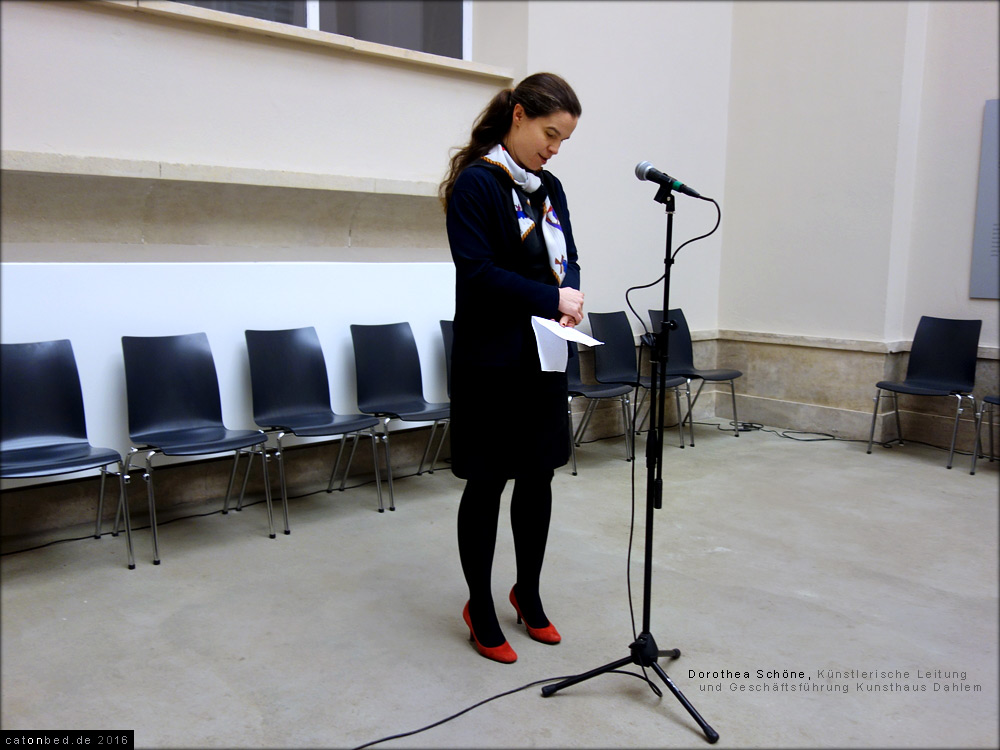Dorothea Schöne, Kunsthaus Dahlem, Ausstellung Ulrich Wüst,