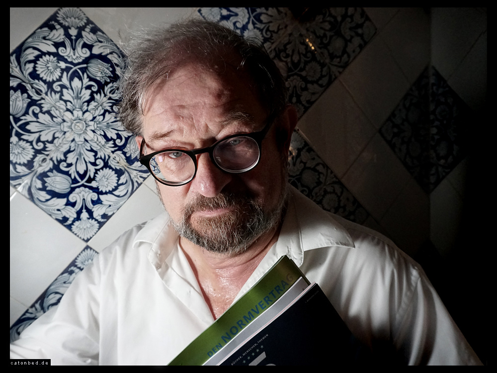 Der Schauspieler Anton Rattinger,  2022