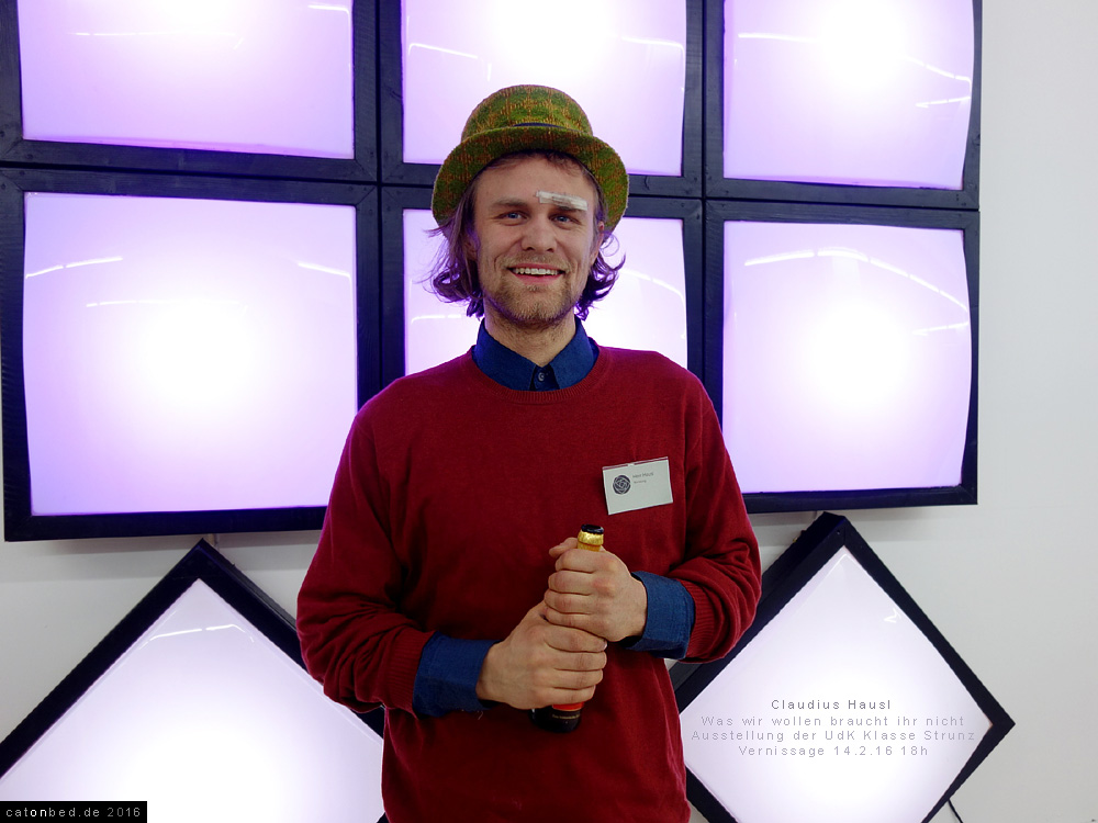 Claudius Hausl, artist UdK 2016