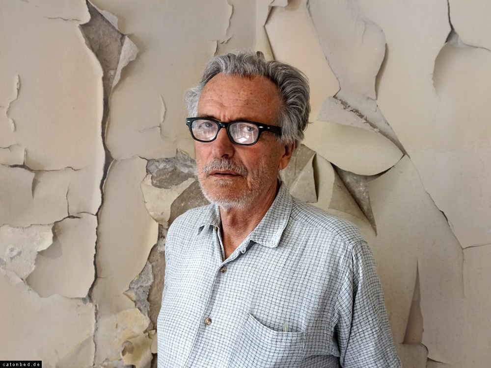 Der Kurator und Initiator Ernst Burkel