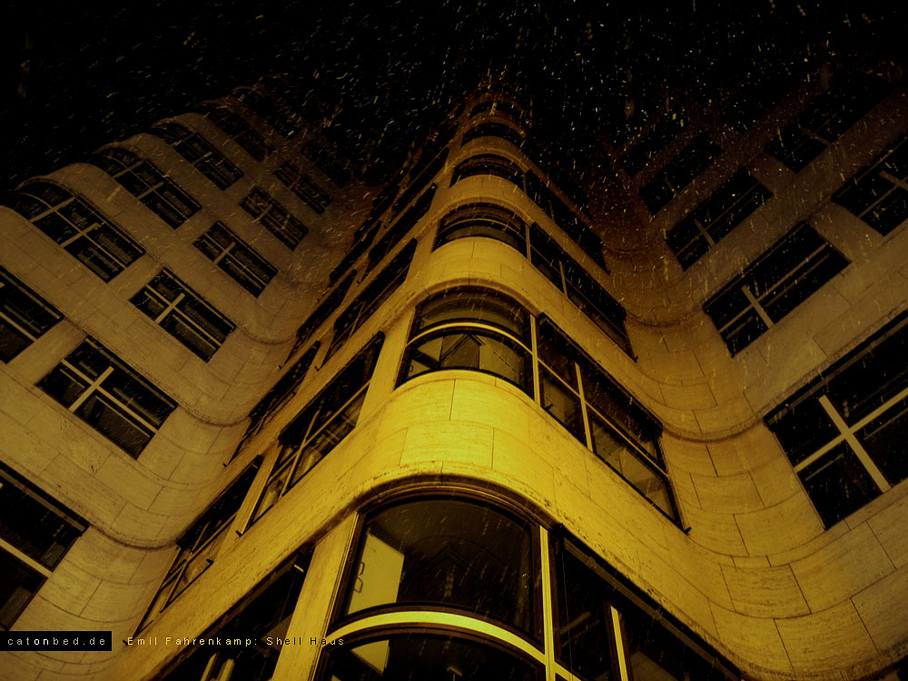 The shell house: Emil Fahrenkamp, Berlin 1930