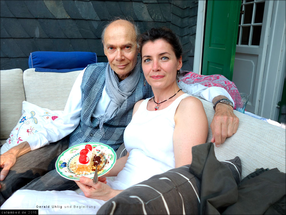 Gerald Uhlig-Romero, Lesung und Barbara Bongartz, Autorin in der Camarostiftung, Berlin, 2016