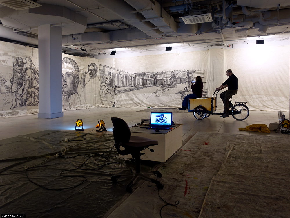 (Pop Up gallery in der Tauentzienstrae 6)