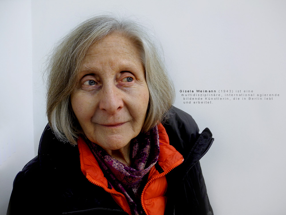 Die Künstlerin Gisela Weimann