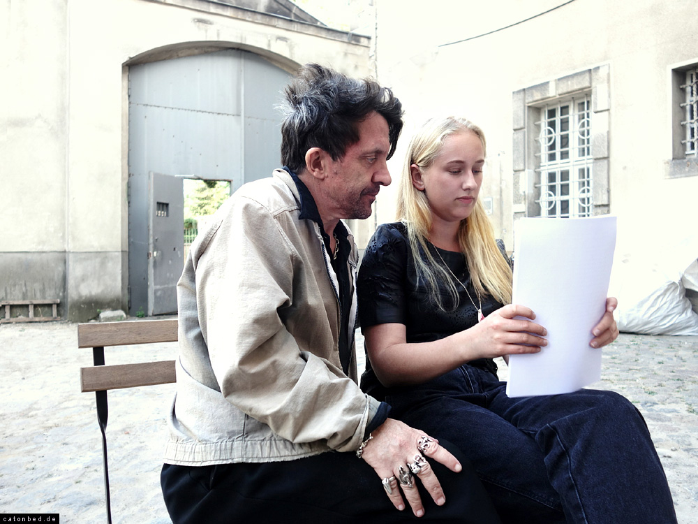 Lesung Heiner Müller: Der Lohndrücker: David Bennent und Anna Müller