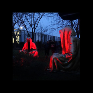 Parliament of Trees Berlin by Ben Wagin Guardians of Time by Manfred Kielnhofer