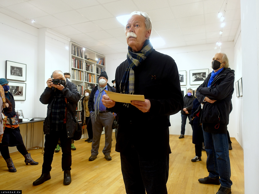 Hans-Michael Koetzle bei seiner Laudatio