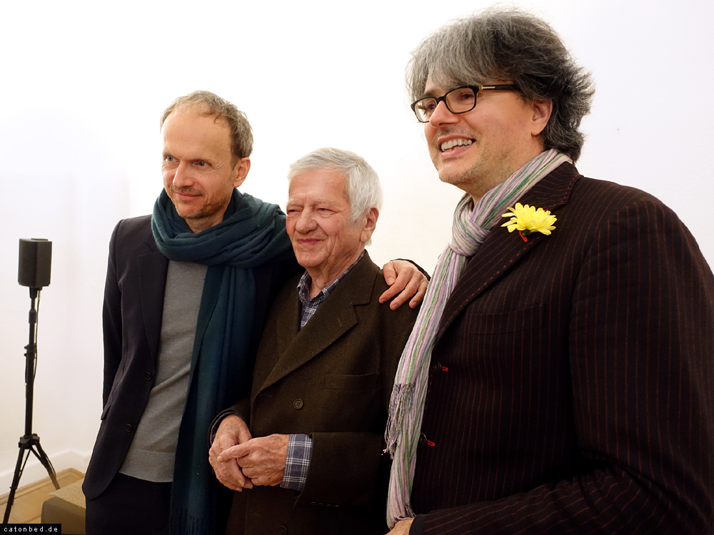 Preisverleihung: Julian Rosefeldt und Folker Skulima