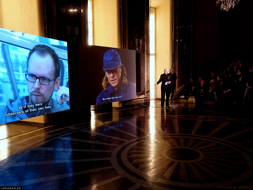 Volksbühne / 11.2.20 - Alexander Kluge