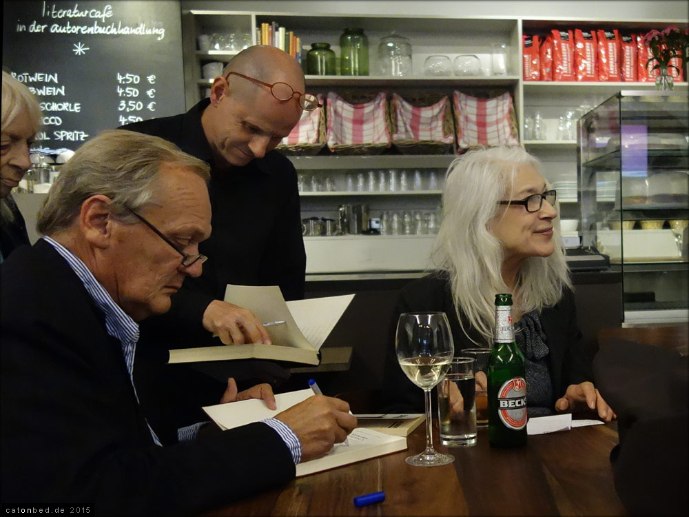 Joachim Sartorius,  Roswitha Hecke, Autorenbuchhandlung Berlin