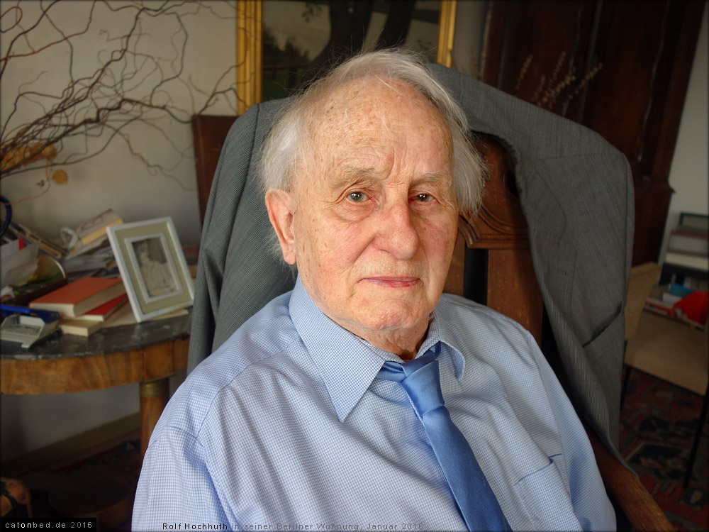 Rolf Hochhuth, Januar 2016