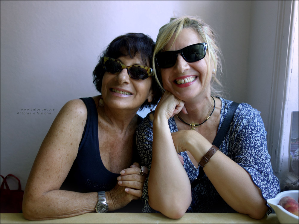 Besuch aus Italien: Simona und Antonia