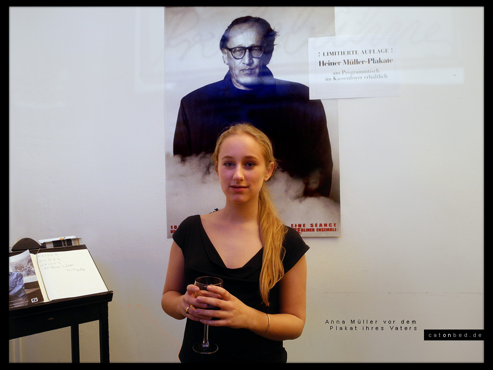 Heiner Müller und Anna Müller, 2014