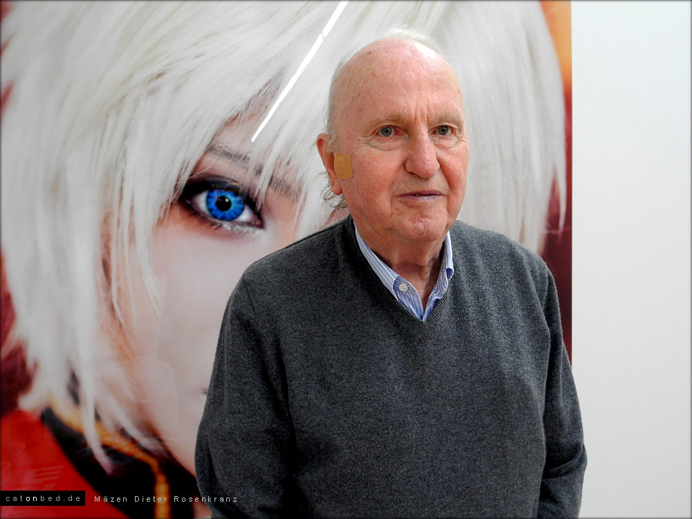 Der M&auml;zen Dieter Rosenkranz.