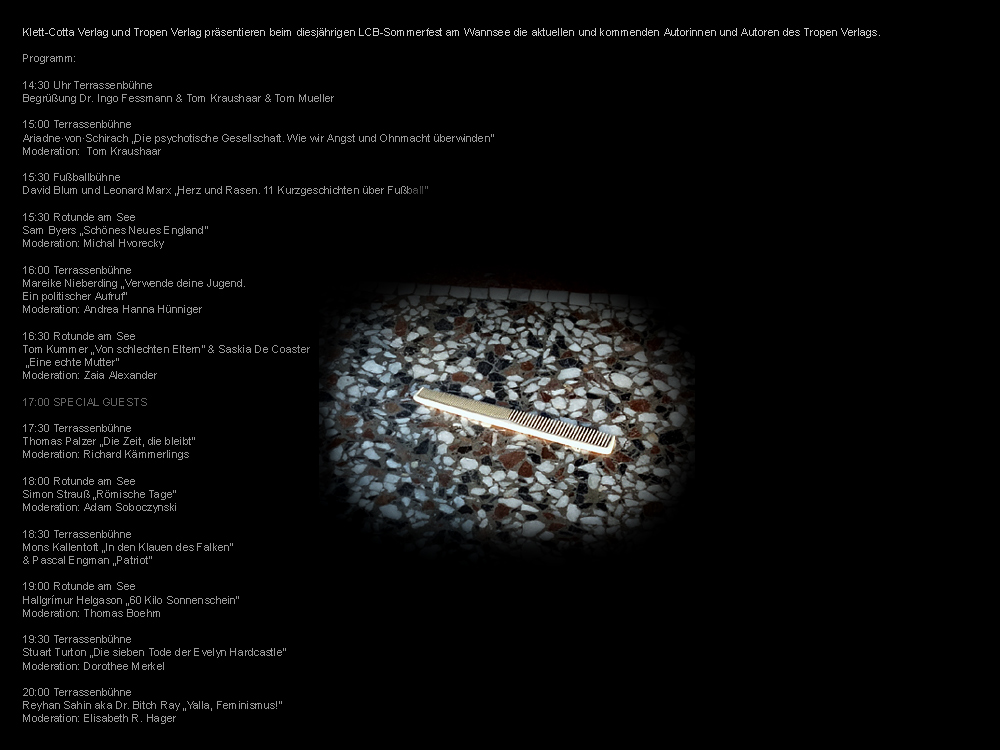 Das Programm Sommerfest 2019